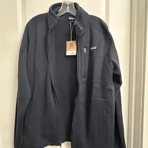 Patagonia Navy Full-Zip Fleece Jacket